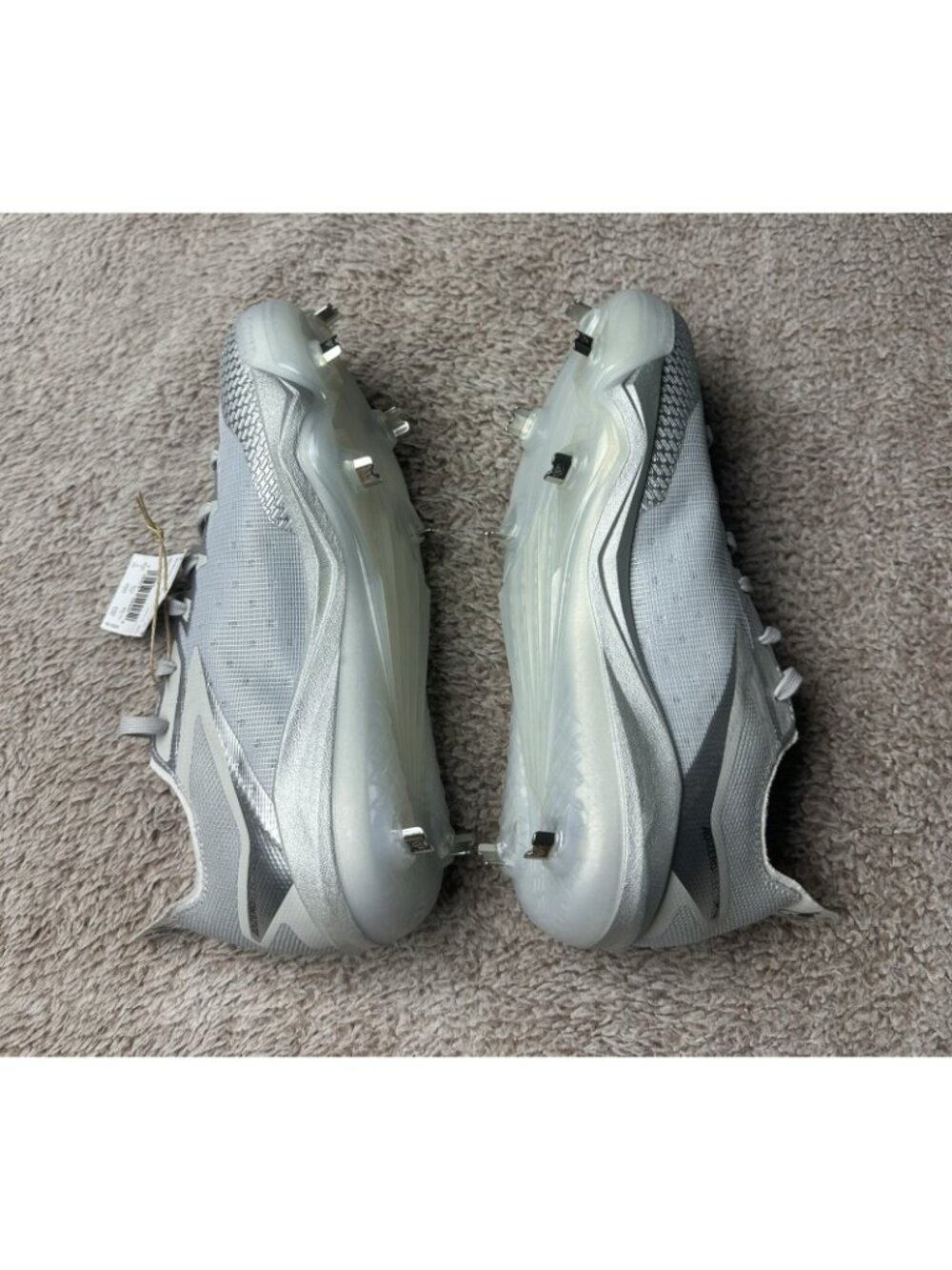 Adidas Adizero Electric+ Silver Speed Pack Metal Baseball Cleat JS2994 SZ 7 NWOB - Picture 6 of 15